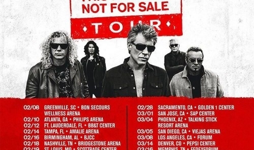 Bon Jovi – Not For Sale Tour 2017 02-0802-1002-12 [BOOTLEG]